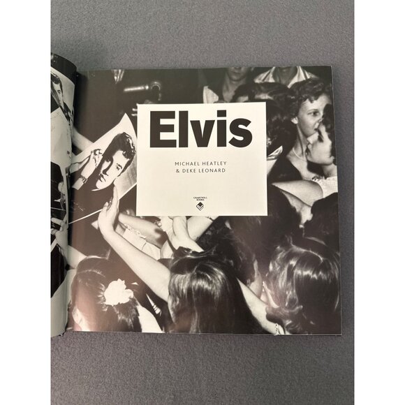 Elvis His Life In Pictures And Music Hardcover Book With CD By Michael Heatley & - Picture 3 of 6